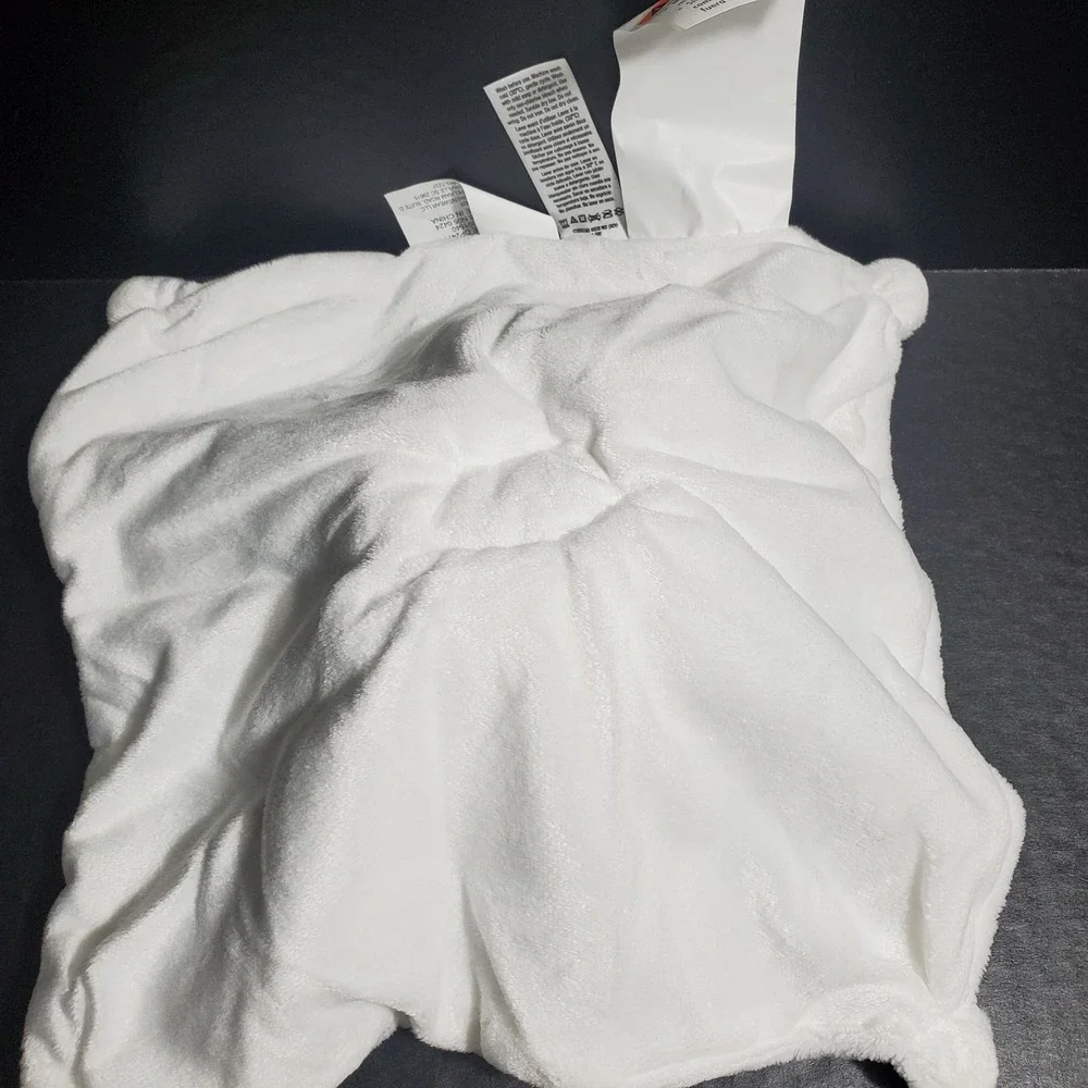 Gerber Plush White Lamb Sheep Baby Security Blanket 12